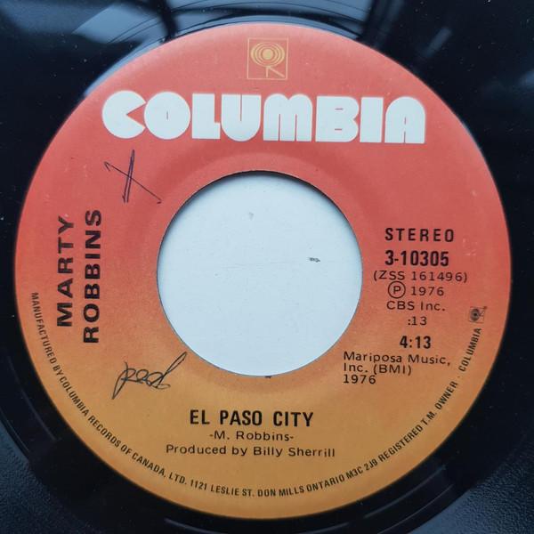 7inch Record MARTY ROBBINS El Paso City 310305 Columbia 1976 Canada World Music Used
7inch Record MARTY ROBBINS El Paso City 310305 Columbia 1976 Canada World Music Used