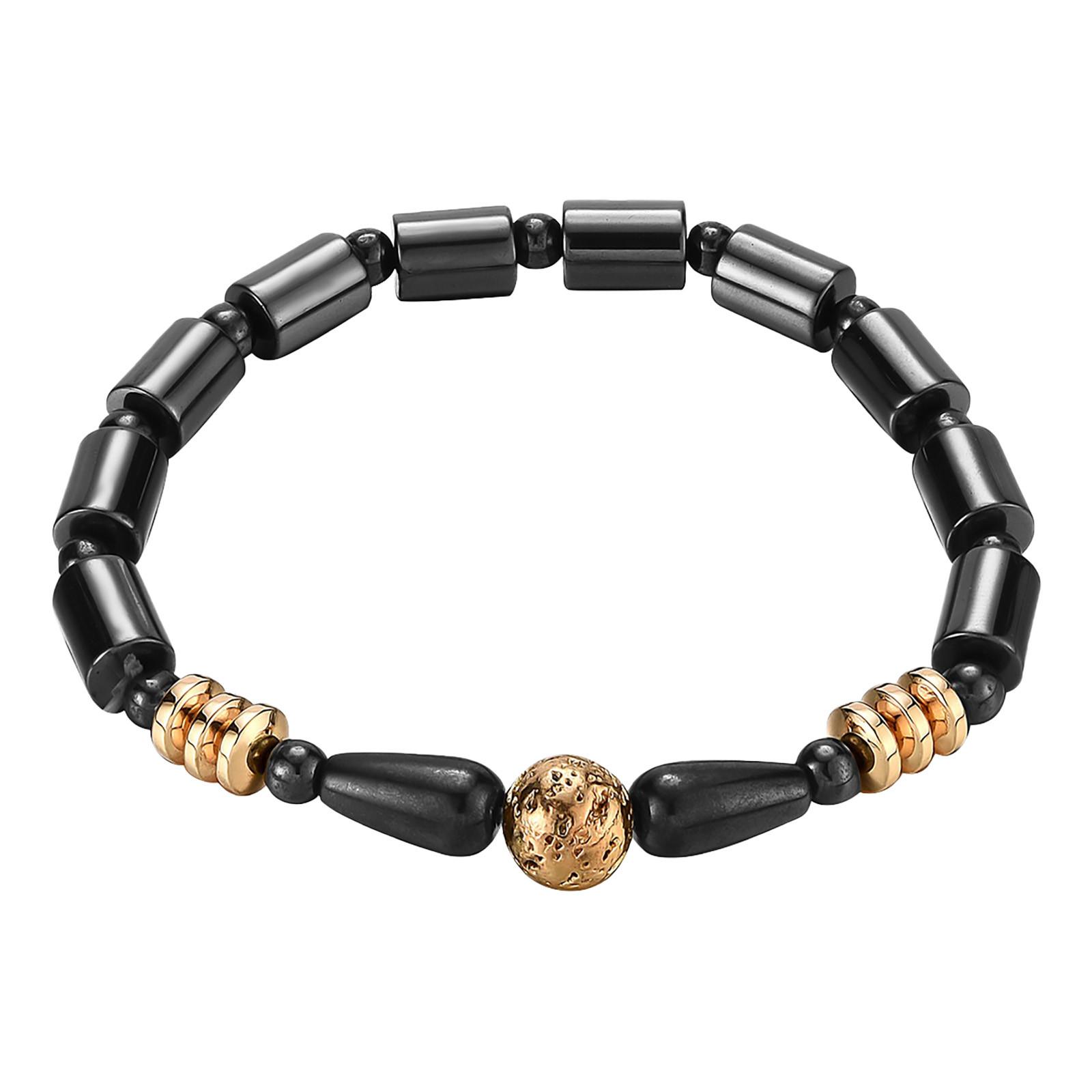 (SU)Популярный браслет из черного вулканического камня с черным магнитом One size
(SU)Популярный браслет из черного вулканического камня с черным магнитом One size