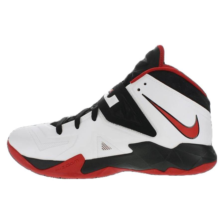 Nike LeBron Zoom Soldier 7 White Red Black 599264-100 45
Nike LeBron Zoom Soldier 7 White Red Black 599264-100 45