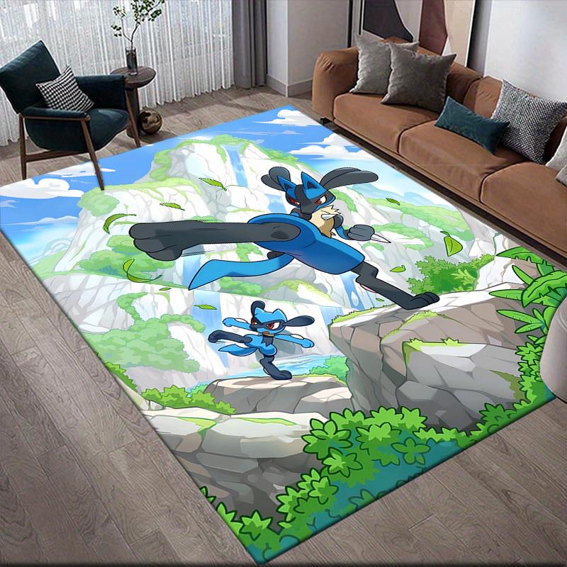 Lucario Collection Anti-Slip Floor Mat, Rectangular Carpet for Bedroom, Sofa Area & Living Room, Home Decor 60x90cm
Lucario Collection Anti-Slip Floor Mat, Rectangular Carpet for Bedroom, Sofa Area & Living Room, Home Decor 60x90cm