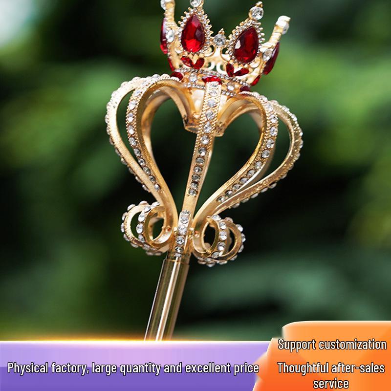 Golden Alloy Fairy Wedding Scepter Standard (50*8cm) золотистый
Golden Alloy Fairy Wedding Scepter Standard (50*8cm) золотистый