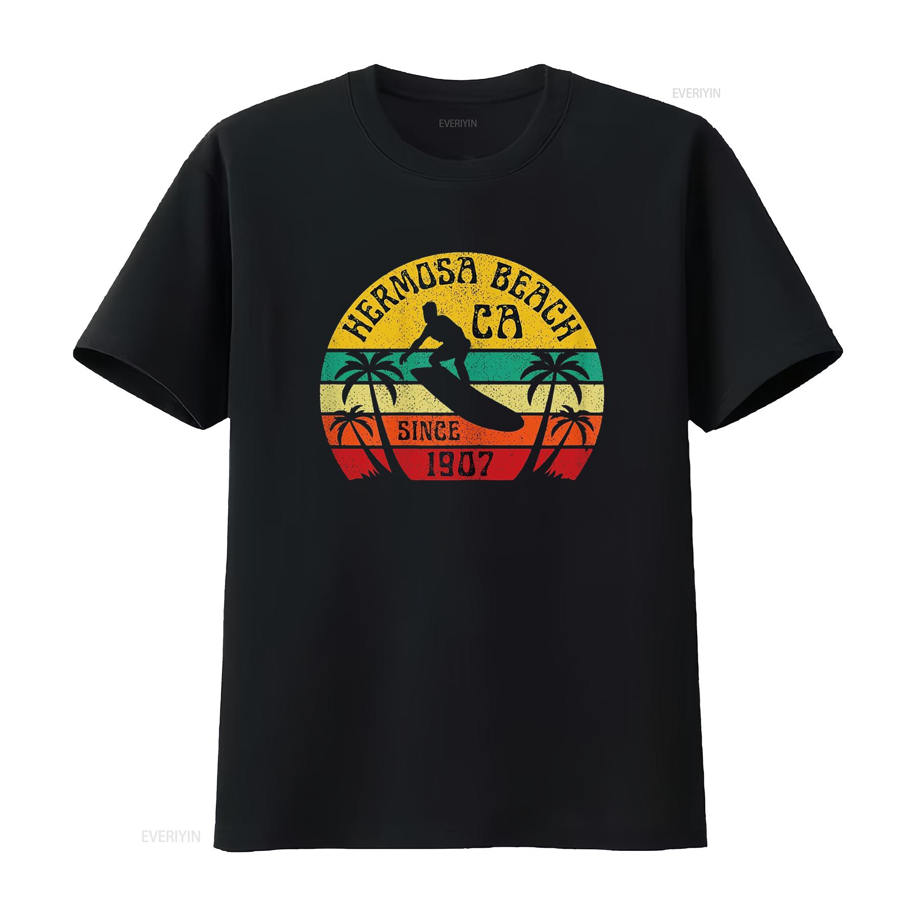 Hermosa Beach California Surfing Surfer Ocean Vintage T Shirt vintage Washed streetwear Breathable Unisex Stretched Stylish 4XL
Hermosa Beach California Surfing Surfer Ocean Vintage T Shirt vintage Washed streetwear Breathable Unisex Stretched Stylish 4XL