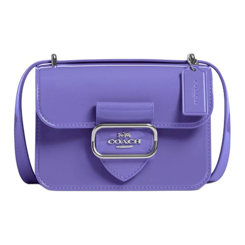 COACH Morgan 18 metal logo snap closure square jelly crossbody shoulder bag small women s silver with light purple срібний
COACH Morgan 18 metal logo snap closure square jelly crossbody shoulder bag small women s silver with light purple срібний