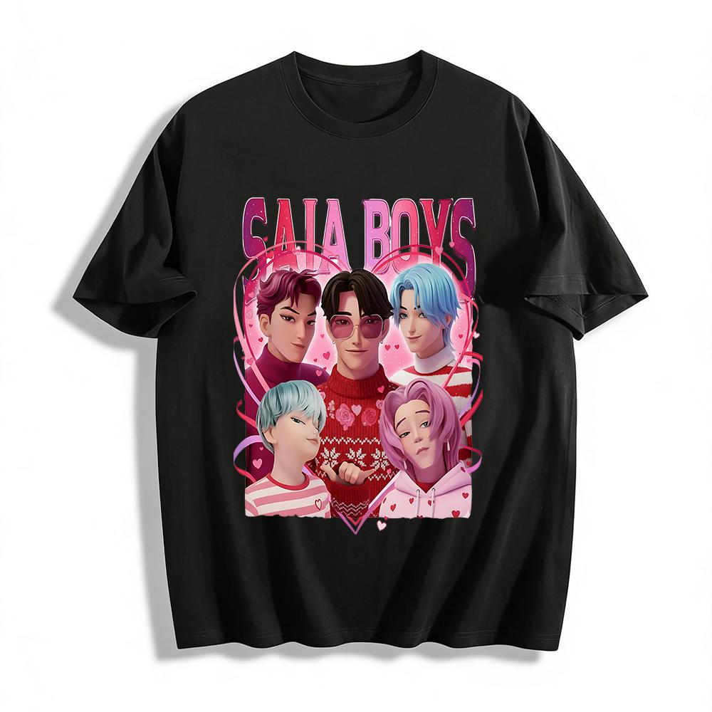 SAIA BOYS Virtual Idol Heart Print Knitwear Unisex Casual Atmosphere Top Pure cotton T-shirt XXS
SAIA BOYS Virtual Idol Heart Print Knitwear Unisex Casual Atmosphere Top Pure cotton T-shirt XXS