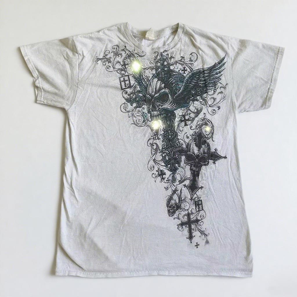E girl Gothic Mall Goth Short Sleeve TShirt Unisex Fashion Y2KCyber Grunge Cross Wing Print Short Sleeve Vintage Harajuku 4XL
E girl Gothic Mall Goth Short Sleeve TShirt Unisex Fashion Y2KCyber Grunge Cross Wing Print Short Sleeve Vintage Harajuku 4XL