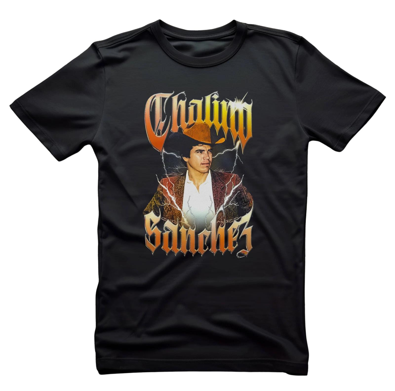 Chalino Sanchez Black Short Sleeve Cotton T-shirt Unisex Size Black Tees S
Chalino Sanchez Black Short Sleeve Cotton T-shirt Unisex Size Black Tees S