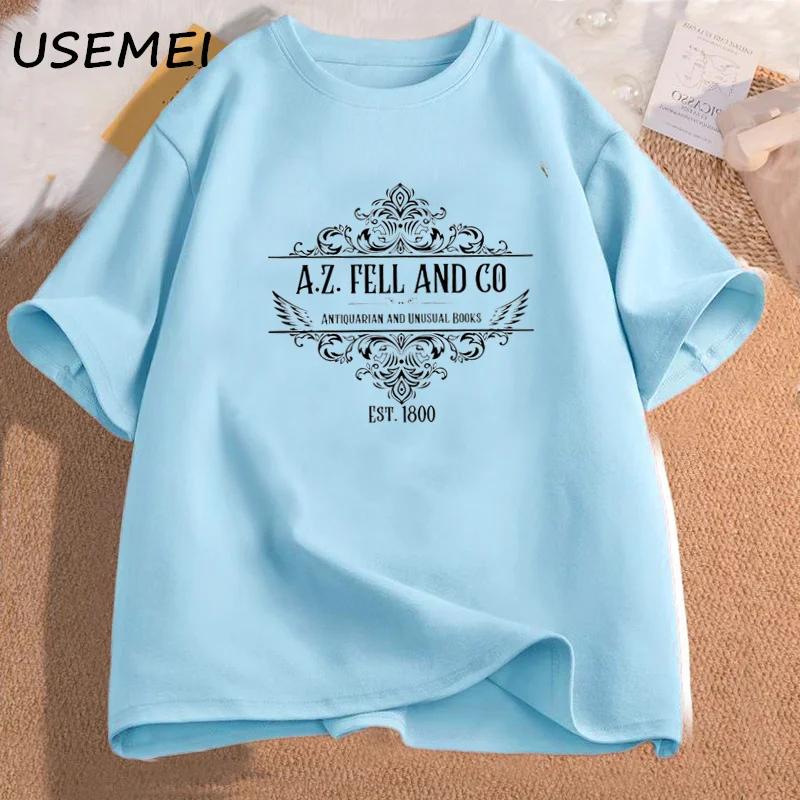 Good Omens AZ Fell and Co Antiquarian and Unusual Books T Shirt Women Vintage Movie Merch Graphic Tee Ineffable Comic Clothes 4XL
Good Omens AZ Fell and Co Antiquarian and Unusual Books T Shirt Women Vintage Movie Merch Graphic Tee Ineffable Comic Clothes 4XL