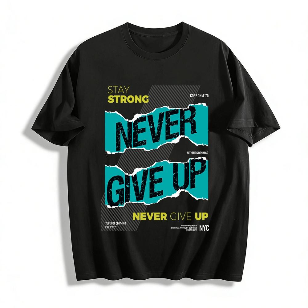 Never Give UpT Stay Strong Pure cotton T-shirt XXS
Never Give UpT Stay Strong Pure cotton T-shirt XXS