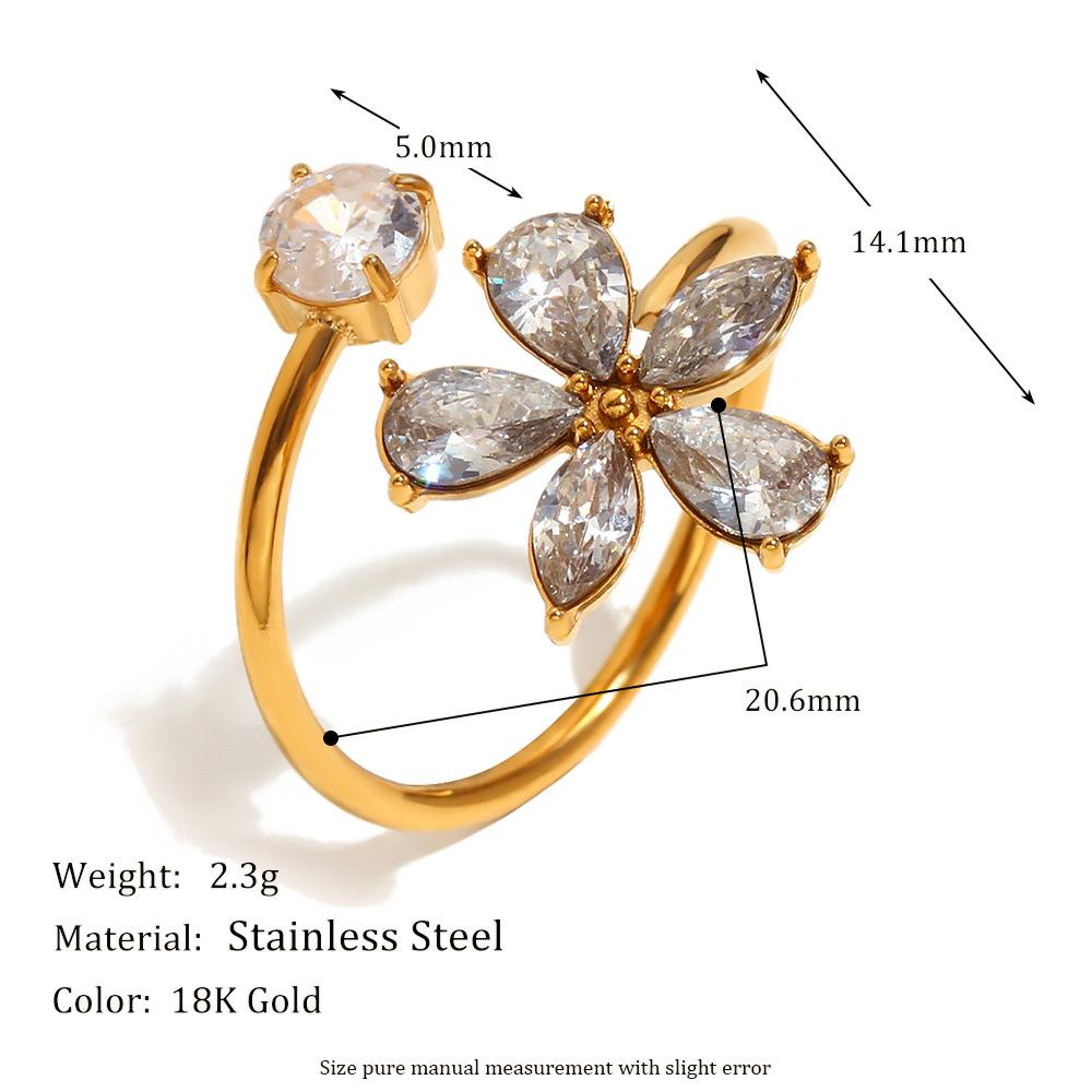 MamacitaSlay 316L Stainless Steel Double Zircon Serpentine Opening Ring Waterproof 18K Gold Plated Jewelry Women s Elegant Gift 7
MamacitaSlay 316L Stainless Steel Double Zircon Serpentine Opening Ring Waterproof 18K Gold Plated Jewelry Women s Elegant Gift 7
