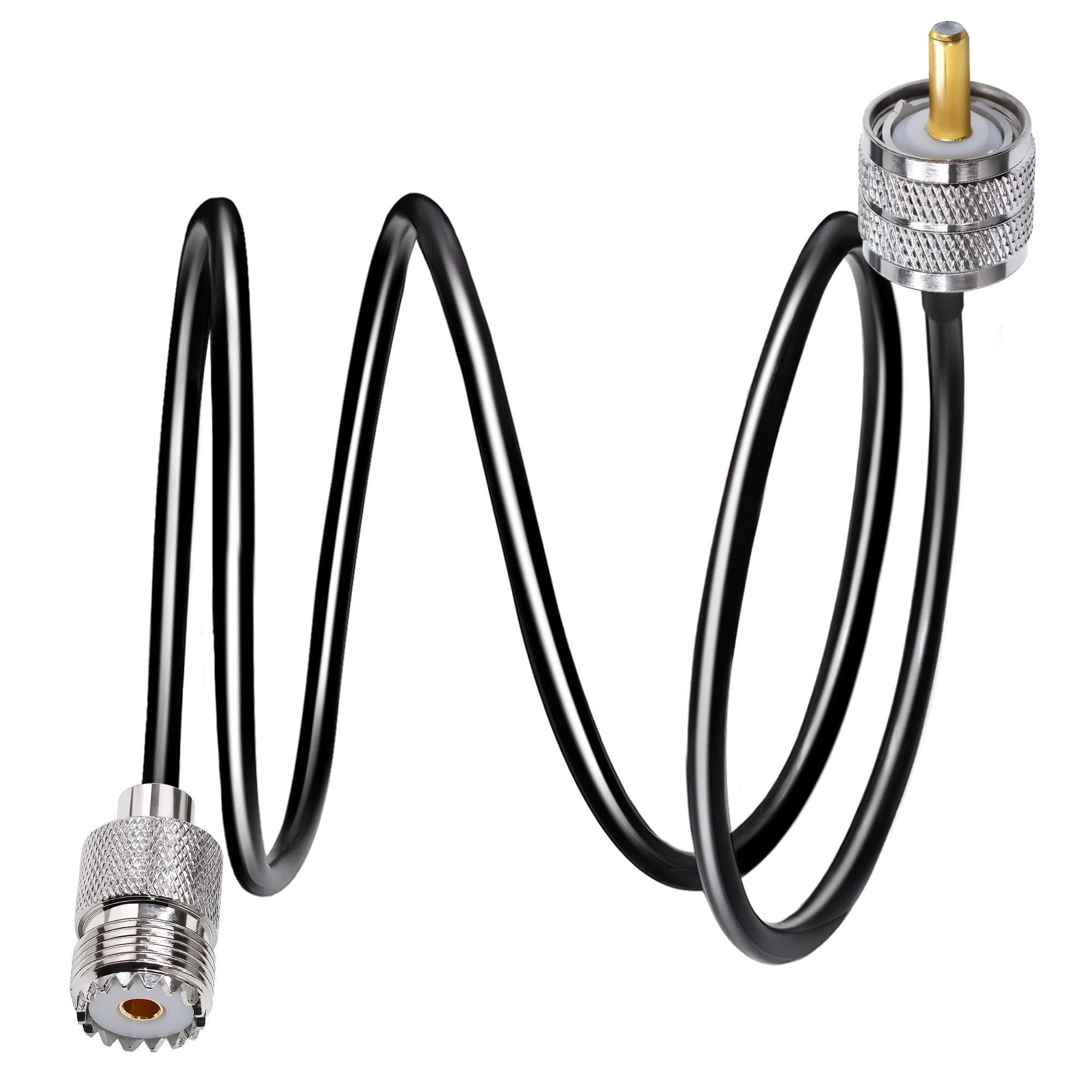 Кабель UHF PL259 RG58 TUOLNK PL259 SO239 удлинительный кабель с малыми потерями коаксиальный кабель CB двунаправленный беспроводной черный CB беспроводное беспроводное устройство локальной сети 3,3 фута
Кабель UHF PL259 RG58 TUOLNK PL259 SO239 удлинительный кабель с малыми потерями коаксиальный кабель CB двунаправленный беспроводной черный CB беспроводное беспроводное устройство локальной сети 3,3 фута