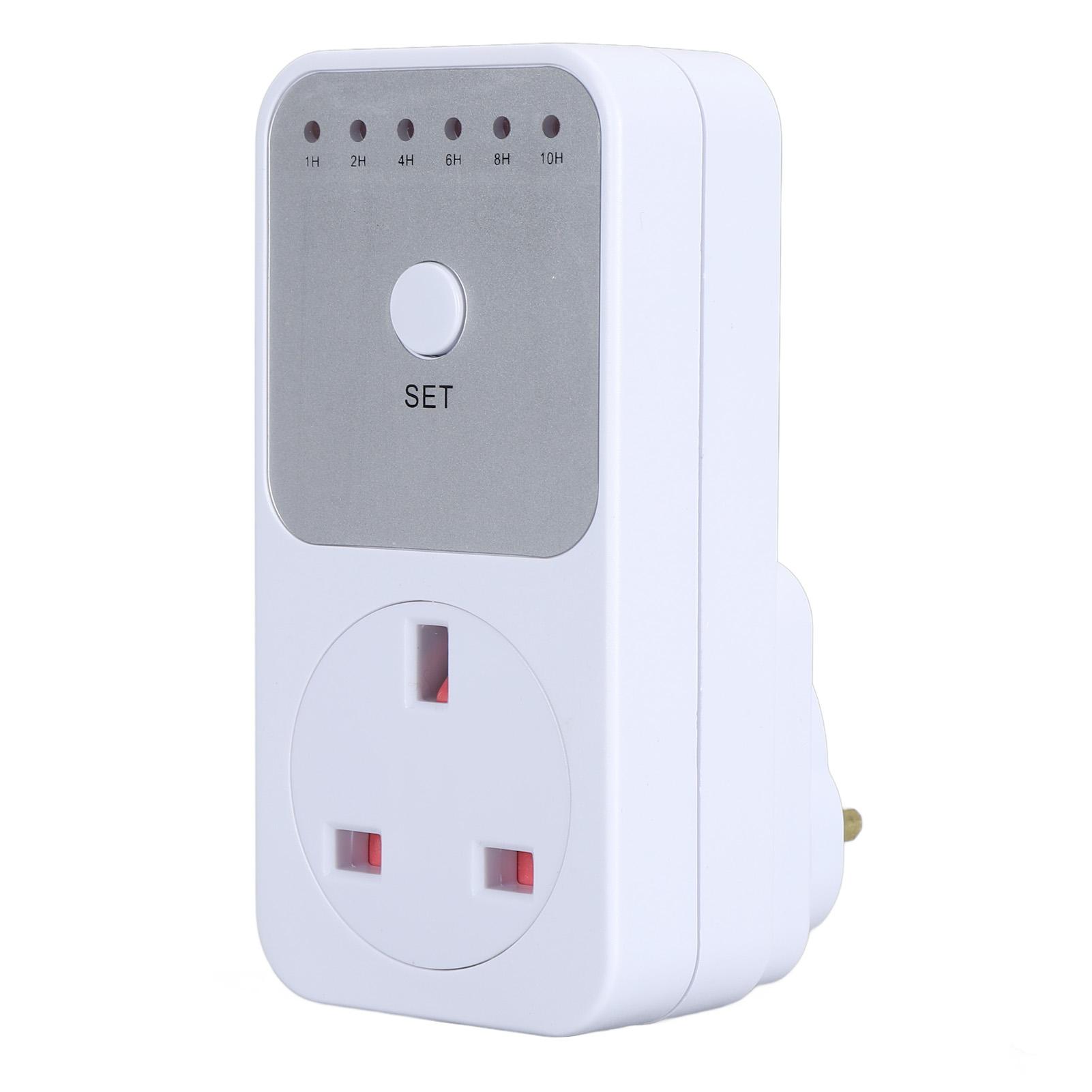 Countdown Timer Socket 1 2 4 6 8 10 Hour Options Auto Shut Off Outlet Countdown Timer for Lamps US Plug
Countdown Timer Socket 1 2 4 6 8 10 Hour Options Auto Shut Off Outlet Countdown Timer for Lamps US Plug