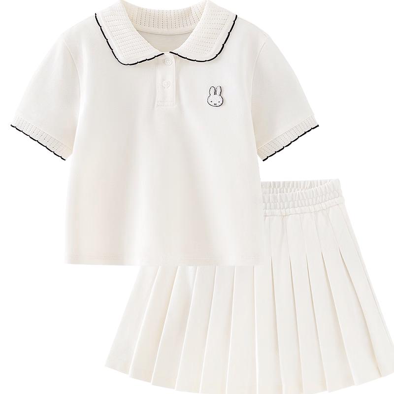 Minibala Miffy Girls Short-Sleeve Pleated Skirt Set 120
Minibala Miffy Girls Short-Sleeve Pleated Skirt Set 120
