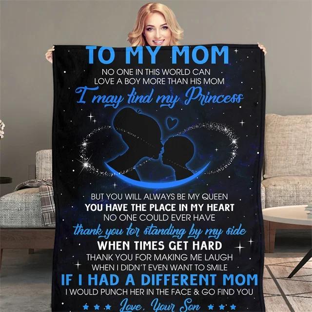 Gifts for Mom From Daughter Son Throw Blanket Sofa Couch Living Room Christmas Thanksgiving Mothers Days Gift Flannel Fleece 75x100cm (30x40inch)
Gifts for Mom From Daughter Son Throw Blanket Sofa Couch Living Room Christmas Thanksgiving Mothers Days Gift Flannel Fleece 75x100cm (30x40inch)