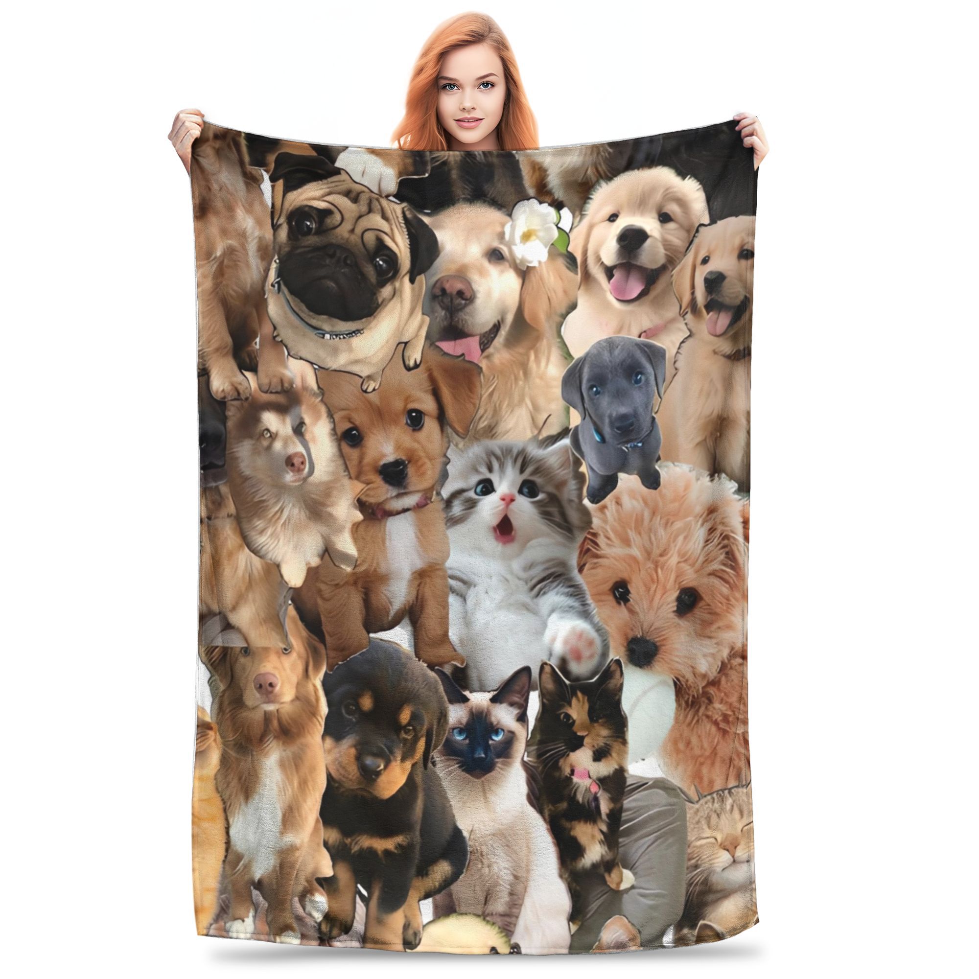 Soft Blanket Camping Dog and Cats Bedding Throws Flannel Bedspread For Bedroom Pattern Sofa Bed Cover 30x40in
Soft Blanket Camping Dog and Cats Bedding Throws Flannel Bedspread For Bedroom Pattern Sofa Bed Cover 30x40in