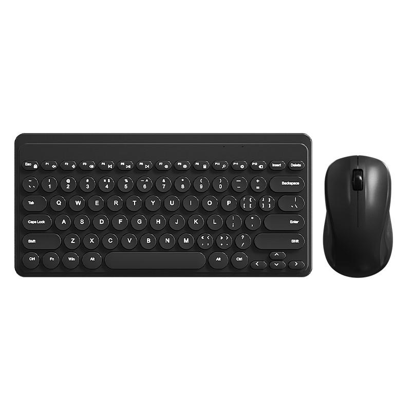 B.O.W Wireless Keyboard And Mouse Set, Retro Chocolate Buttons, Laptop Office Universal Keyboard And Mouse Combo, Black чорний
B.O.W Wireless Keyboard And Mouse Set, Retro Chocolate Buttons, Laptop Office Universal Keyboard And Mouse Combo, Black чорний