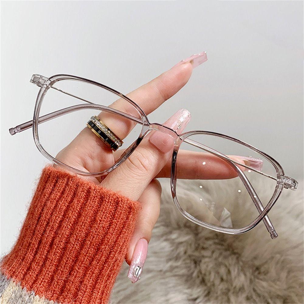 Transparent Frame Anti-UV Blue Rays Glasses Ultra-light Myopia Glasses Frame Women Girls
Transparent Frame Anti-UV Blue Rays Glasses Ultra-light Myopia Glasses Frame Women Girls