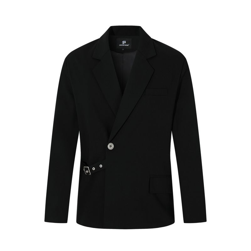 Kisko Американский стиль Высокая мода Съемный пояс Повседневный костюм Унисекс Cleanfit Черный блейзер Трендовый Black XL
Kisko Американский стиль Высокая мода Съемный пояс Повседневный костюм Унисекс Cleanfit Черный блейзер Трендовый Black XL