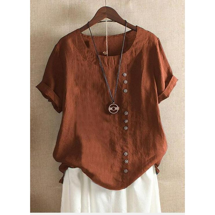 Spring and Summer Lace Stitching Short-sleeved T-shirt Women s Clothing 5XL кавовий
Spring and Summer Lace Stitching Short-sleeved T-shirt Women s Clothing 5XL кавовий
