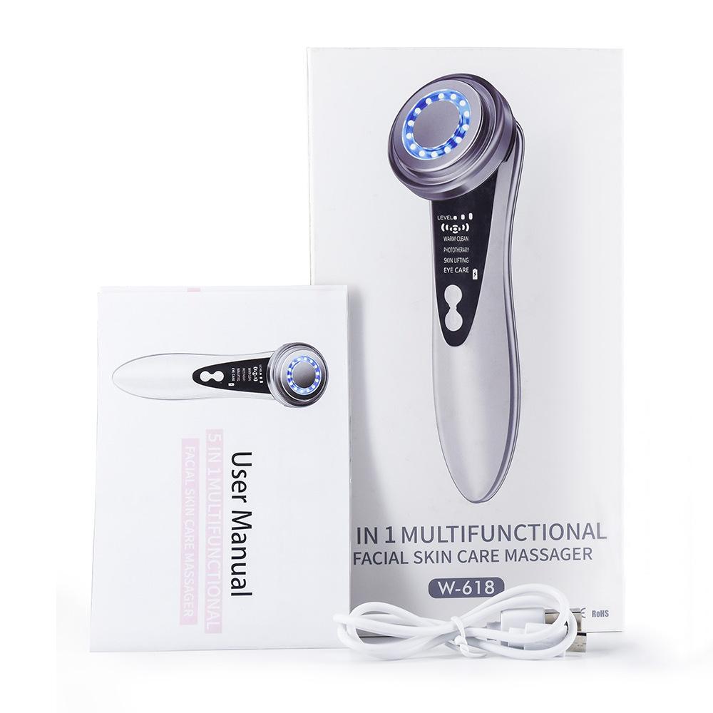 EMS массажер для лица, светодиодная световая терапия, звуковая вибрация, удаление морщин, подтяжка кожи, теплое прохладное лечение, уход за кожей, косметическое устройство белый
EMS массажер для лица, светодиодная световая терапия, звуковая вибрация, удаление морщин, подтяжка кожи, теплое прохладное лечение, уход за кожей, косметическое устройство белый