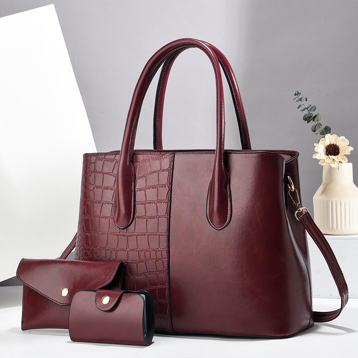 High Quality Large Tote Bag Set of Three Women s Handbags Exquisite Womens Shoulder Crossbody Bag Exquisite Luxury Handbag 33.5x13x25cm
High Quality Large Tote Bag Set of Three Women s Handbags Exquisite Womens Shoulder Crossbody Bag Exquisite Luxury Handbag 33.5x13x25cm