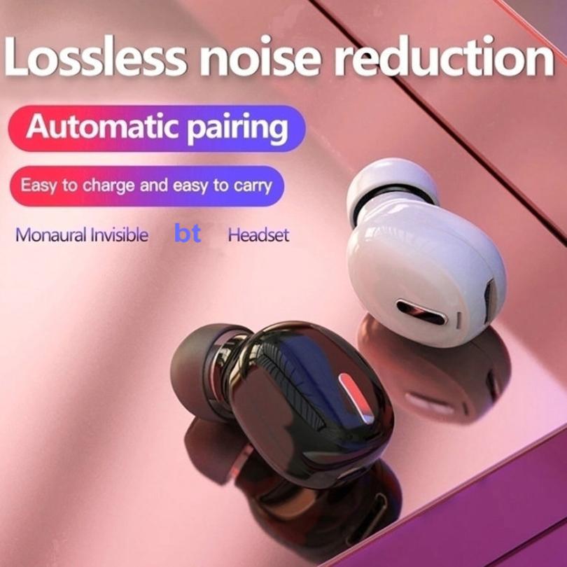 X9 Mini Stereo Sound Wireless Headphones Bluetooth-compatible 5.0 In-ear HiFi Earphone with Mic Black
X9 Mini Stereo Sound Wireless Headphones Bluetooth-compatible 5.0 In-ear HiFi Earphone with Mic Black