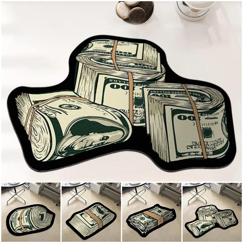 Creative Money Shaped Carpet Personality Imitation Money Rug Dollar Rug for Bedroom Irregular Art Floor Mat Door 40x60cm
Creative Money Shaped Carpet Personality Imitation Money Rug Dollar Rug for Bedroom Irregular Art Floor Mat Door 40x60cm