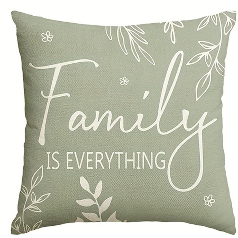 Multicolor Floral Pillow Covers - “Family Is Everything” Sweet Home DesignLiving room sofa cushion cover bedroom room decoration 16x16Inch
Multicolor Floral Pillow Covers - “Family Is Everything” Sweet Home DesignLiving room sofa cushion cover bedroom room decoration 16x16Inch