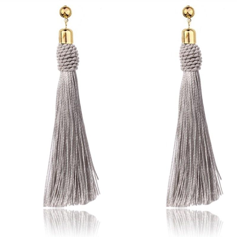 Bohemian Long Tassel Earrings for Women Geometric Fashion Statement Dangle Drop Earrings Wedding Party Exaggerate Ethnic Zircon серый
Bohemian Long Tassel Earrings for Women Geometric Fashion Statement Dangle Drop Earrings Wedding Party Exaggerate Ethnic Zircon серый