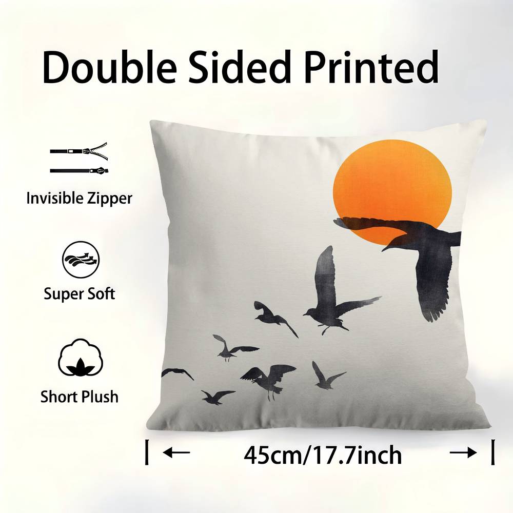 Modern Boho Style Tree Birds Sun Landscape Cushion Cover 30x50 Polyester Sofa Cushions Throw Pillows Home Decoration Pillowcover 30cmx30cm
Modern Boho Style Tree Birds Sun Landscape Cushion Cover 30x50 Polyester Sofa Cushions Throw Pillows Home Decoration Pillowcover 30cmx30cm