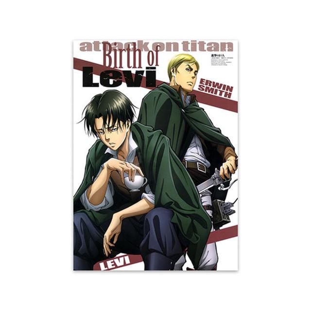 Атака Титанів Плакати та принти Класичне японське аніме Настінне мистецтво Життя та принти Прикраса кімнати Картина на полотні 21x30 No Frame
Атака Титанів Плакати та принти Класичне японське аніме Настінне мистецтво Життя та принти Прикраса кімнати Картина на полотні 21x30 No Frame