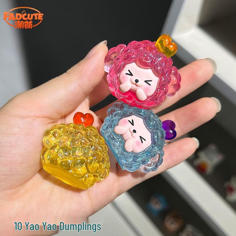 3D Trendy Cartoon Luminous Dango Resin Ornament for Home, Car & Desk Decor жовтий
3D Trendy Cartoon Luminous Dango Resin Ornament for Home, Car & Desk Decor жовтий