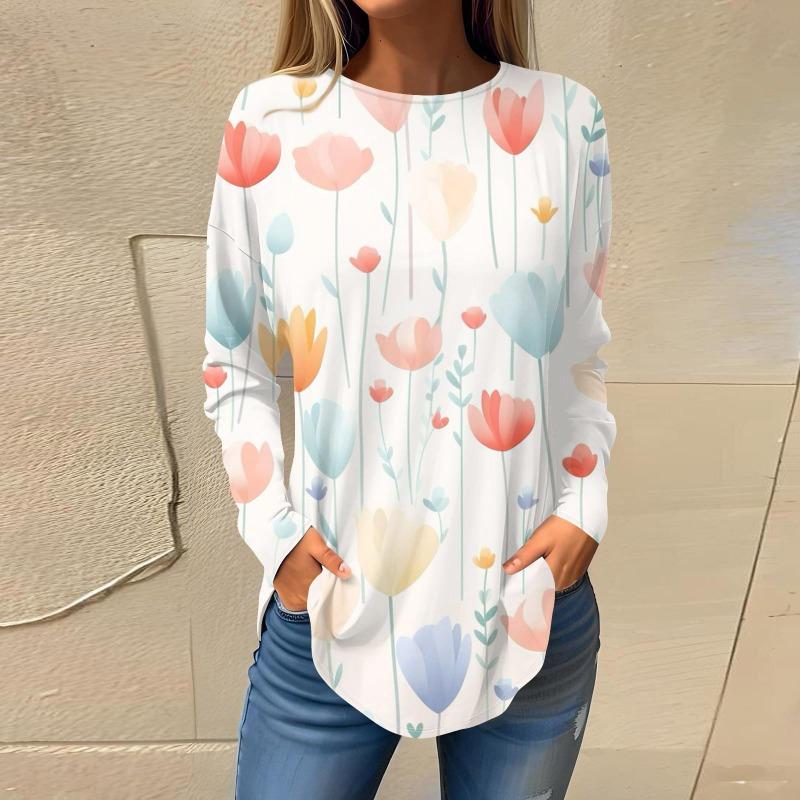 Женская свободная футболка с круглым вырезом и принтом, длинный рукав, топ, пуловер, футболки женские 6XL оранжевый
Женская свободная футболка с круглым вырезом и принтом, длинный рукав, топ, пуловер, футболки женские 6XL оранжевый