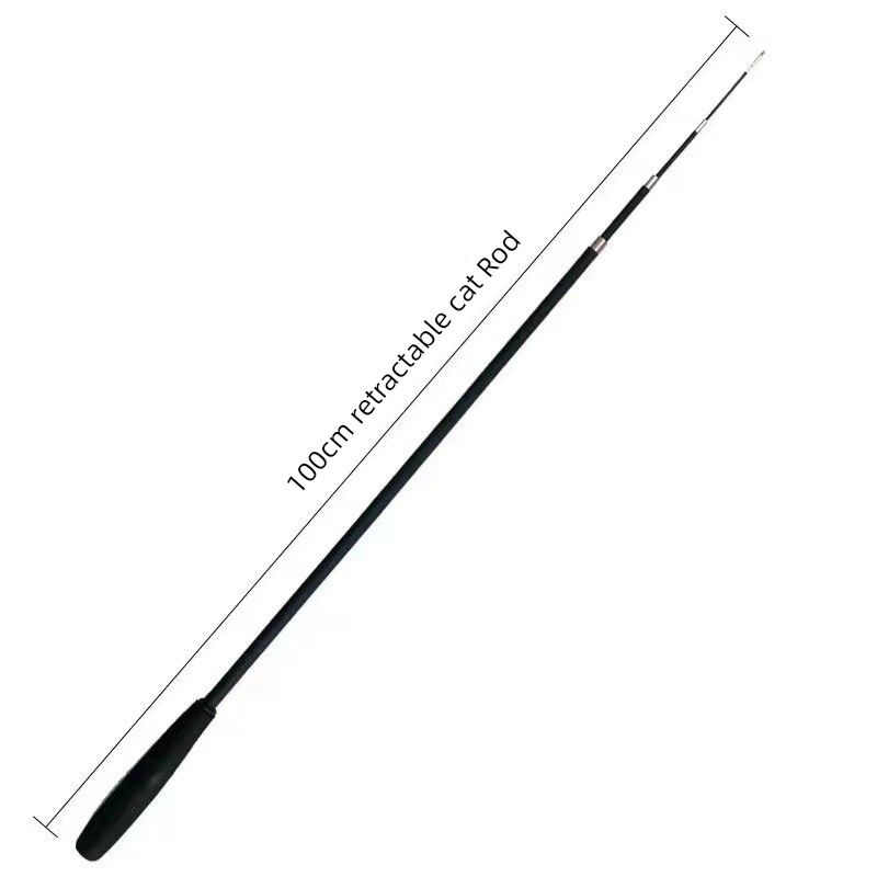 Retractable Cat Teaser Long Brush Holder Fishing Rod 1.8M Long Steel Wire Bite-Resistant Feather Bell Cat Toy Pet Supplies Single 1 m fishing rod
Retractable Cat Teaser Long Brush Holder Fishing Rod 1.8M Long Steel Wire Bite-Resistant Feather Bell Cat Toy Pet Supplies Single 1 m fishing rod