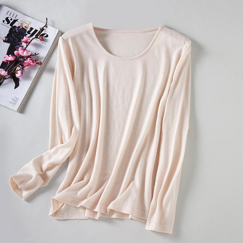 Жіночий 100% Чиста Вовна Приталений Довгий Рукав Круглий Виріз Базовий Шар XXL
Жіночий 100% Чиста Вовна Приталений Довгий Рукав Круглий Виріз Базовий Шар XXL