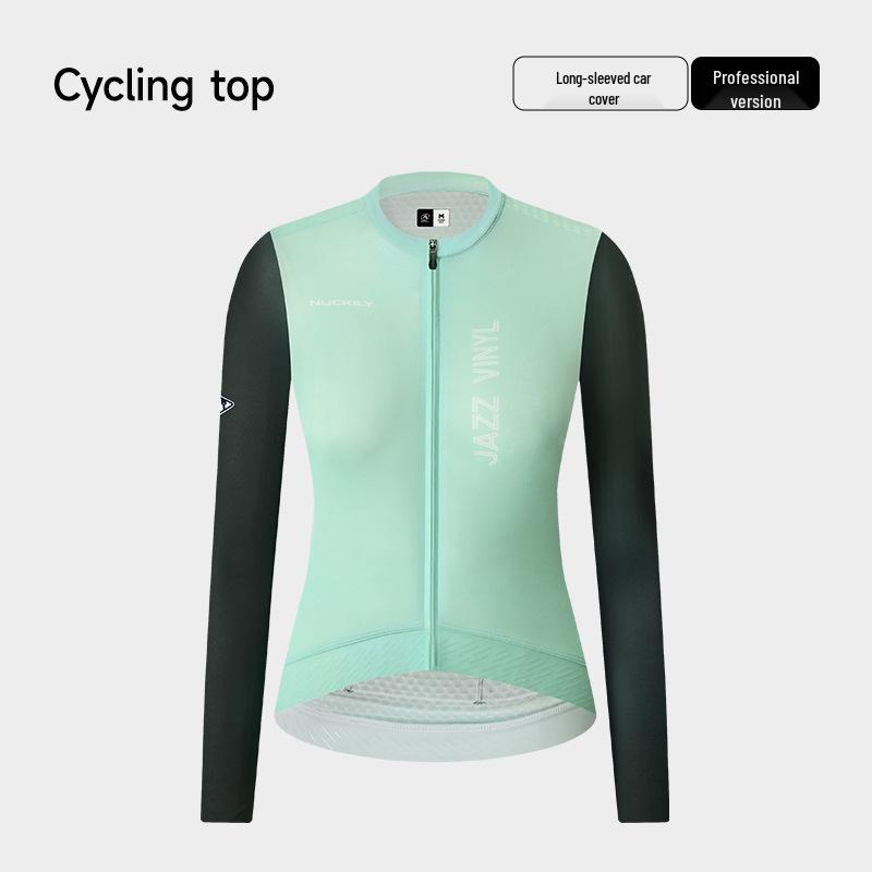 NUCKILY Women s Long Sleeve Cycling Jersey - Sweat-wicking, Windproof, Sun Protection for Summer XS
NUCKILY Women s Long Sleeve Cycling Jersey - Sweat-wicking, Windproof, Sun Protection for Summer XS