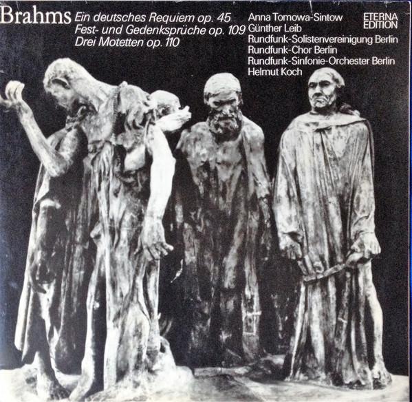 LP Record JOHANNES BRAHMS - ANNA TOMOWA-SINTO - Ein Deutsches Requiem Op, 45 / Fest 826318319 ETERNA 1977 Germany Classical Used
LP Record JOHANNES BRAHMS - ANNA TOMOWA-SINTO - Ein Deutsches Requiem Op, 45 / Fest 826318319 ETERNA 1977 Germany Classical Used