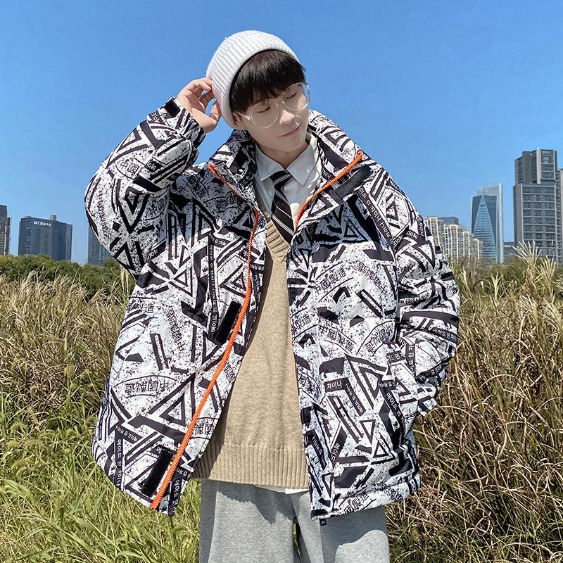 New thickened windproof warm down jacket casual fashion couple white duck down men s and women s down jacket S
New thickened windproof warm down jacket casual fashion couple white duck down men s and women s down jacket S