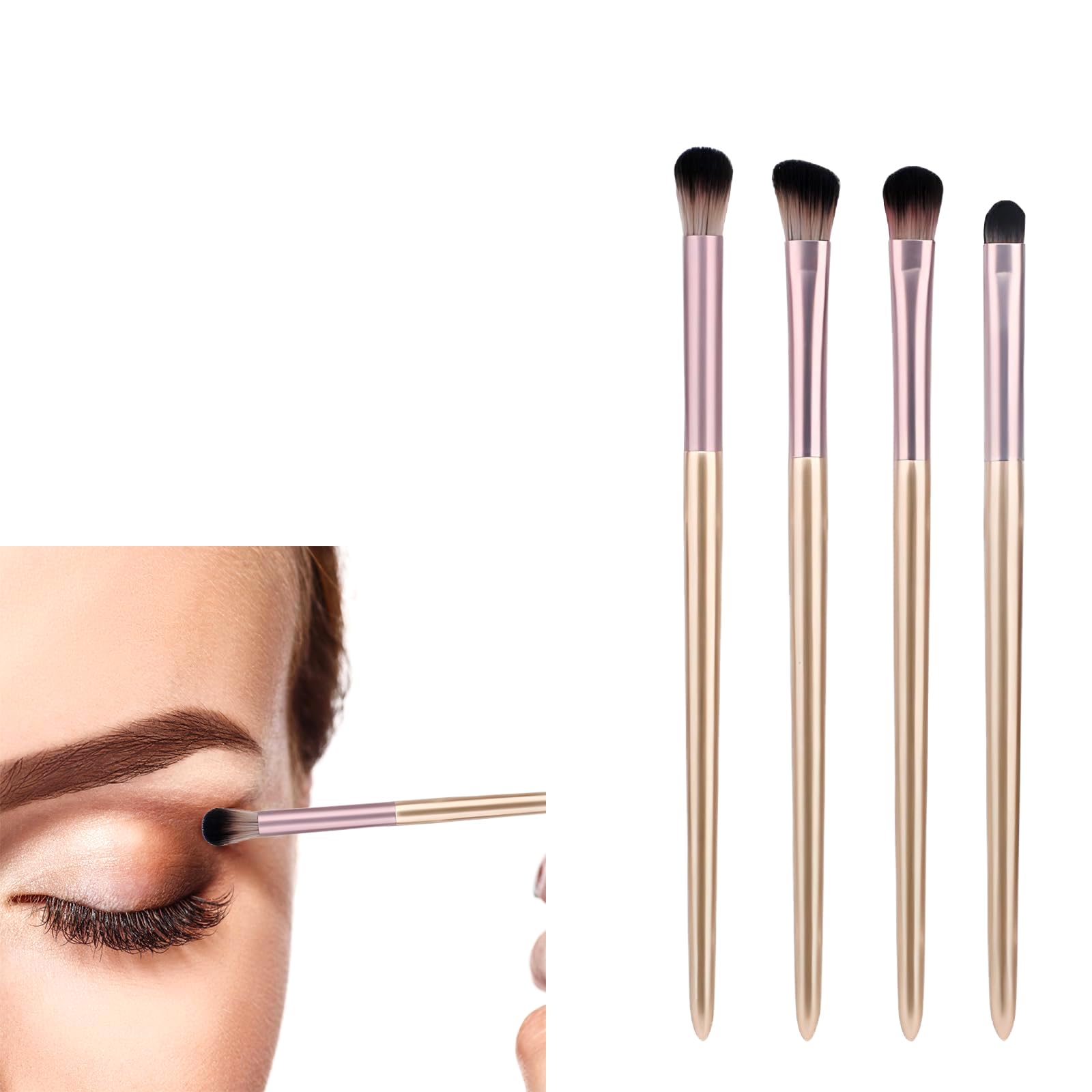 Кисть для теней для век yowodana Eye Shadow Brush of Eye Makeup Fiber Супер популярная косметика для ежедневного использования Удобно носить с собой (Набор 4) Кисть, Ультратонкий ворс, Мягкая, Нежная для кожи, Кисть,
Кисть для теней для век yowodana Eye Shadow Brush of Eye Makeup Fiber Супер популярная косметика для ежедневного использования Удобно носить с собой (Набор 4) Кисть, Ультратонкий ворс, Мягкая, Нежная для кожи, Кисть,