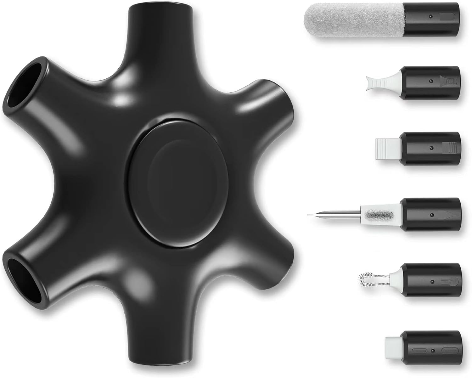 iPhone Cleaning Kit Port Cleaner Repair and Restore Tool for iPad Pro Watch Cell Phone Charging Port,Lightning Charger Cables Speaker Airpod Cleaning чорний
iPhone Cleaning Kit Port Cleaner Repair and Restore Tool for iPad Pro Watch Cell Phone Charging Port,Lightning Charger Cables Speaker Airpod Cleaning чорний