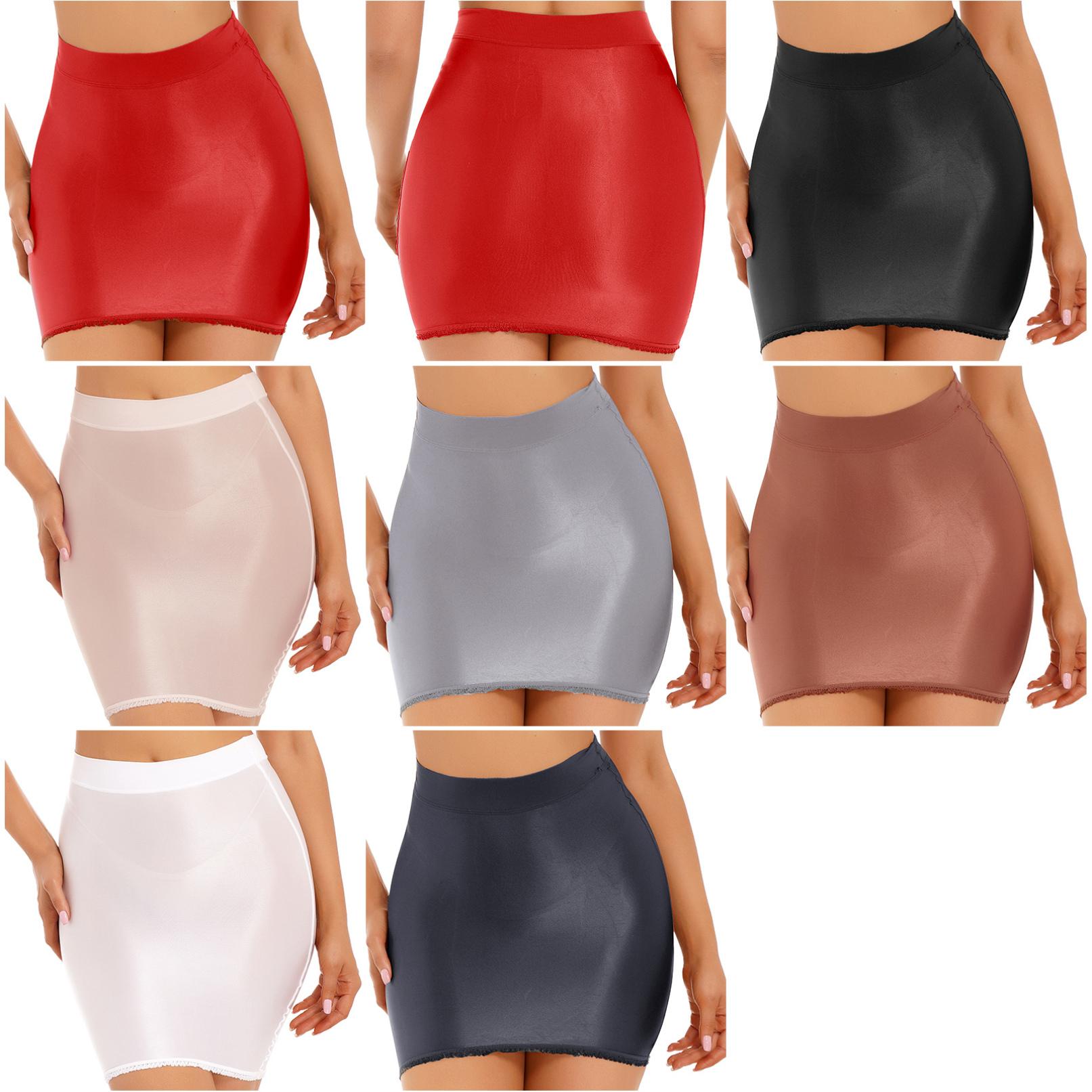 Жіноча глянцева облягаюча спідниця-олівець Однотонна еластична міні-спідниця з високою талією Клубний одяг One Size чорний
Жіноча глянцева облягаюча спідниця-олівець Однотонна еластична міні-спідниця з високою талією Клубний одяг One Size чорний