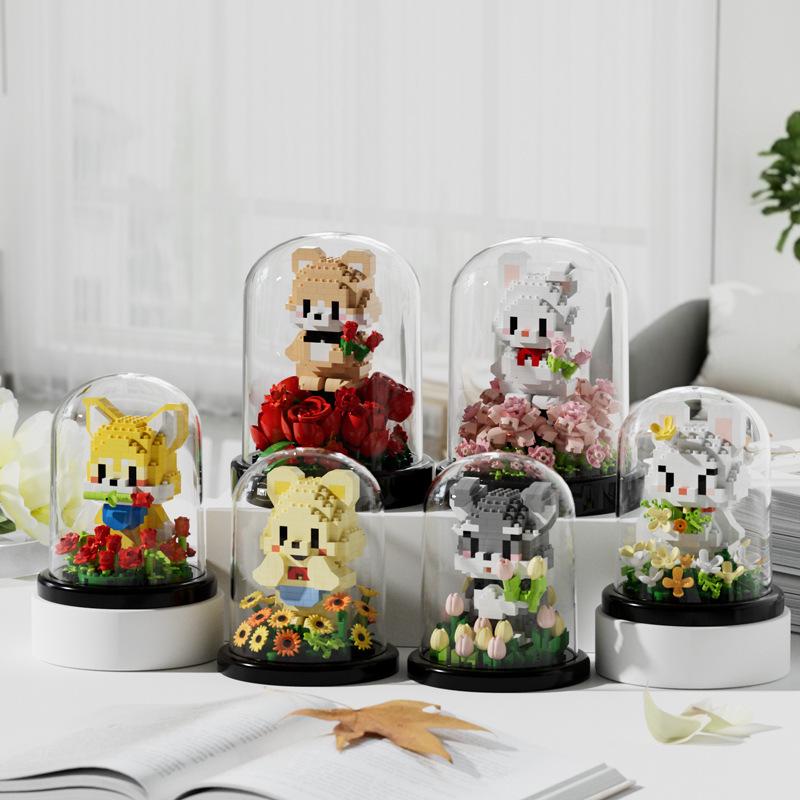 Compatible LEGO-Compatible Chao Le Chuang Cartoon Building Blocks - Cute Pet Garden Rabbit Toys for Children
Compatible LEGO-Compatible Chao Le Chuang Cartoon Building Blocks - Cute Pet Garden Rabbit Toys for Children
