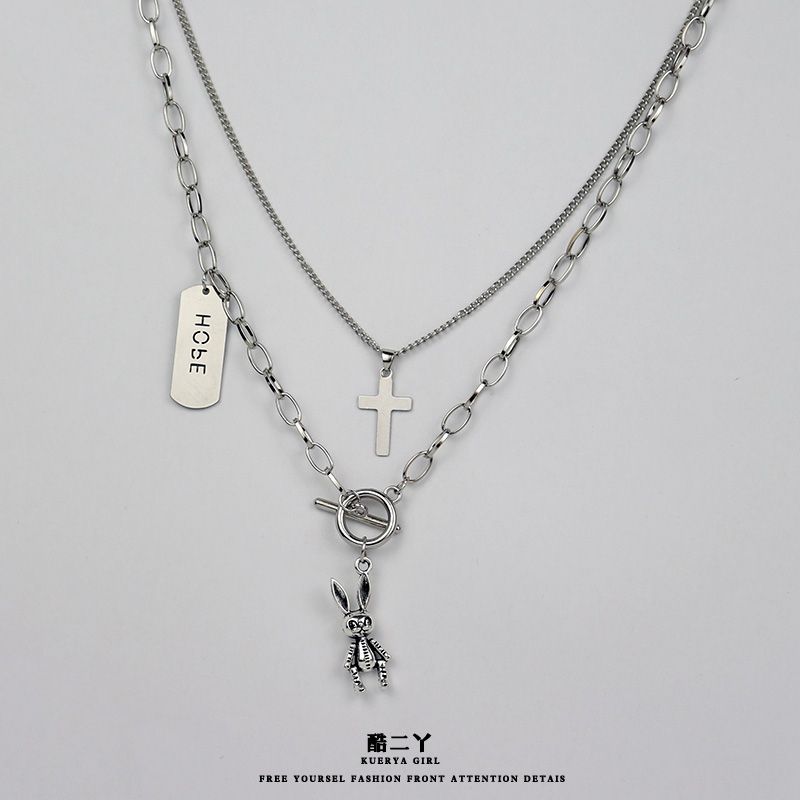 INS Rabbit Female Dark Subculture Sweatshirt Necklace Default
INS Rabbit Female Dark Subculture Sweatshirt Necklace Default