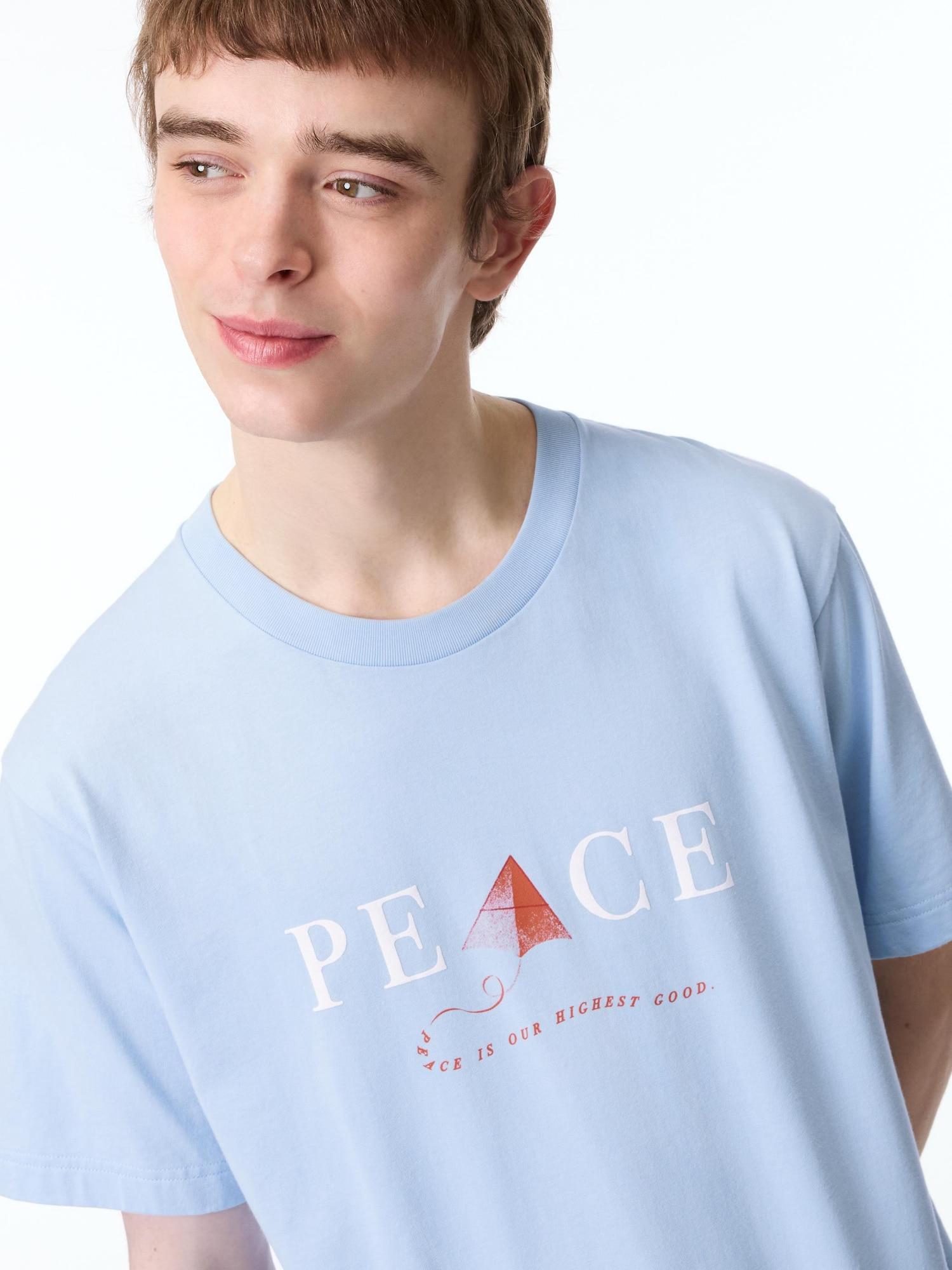 Футболка Uniqlo Japan Peace For All с коротким рукавом и графическим принтом, стандартный крой Carred Hosseini 60 light blue/XXL
Футболка Uniqlo Japan Peace For All с коротким рукавом и графическим принтом, стандартный крой Carred Hosseini 60 light blue/XXL