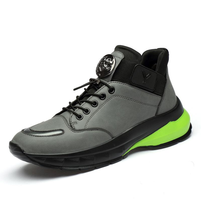 Осенняя новая обувь больших размеров, модная обувь, британская мягкая подошва, повседневная кожаная обувь, мужские туфли без застежек 46 серый
Осенняя новая обувь больших размеров, модная обувь, британская мягкая подошва, повседневная кожаная обувь, мужские туфли без застежек 46 серый