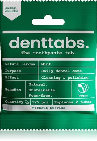 Denttabs Натуральная зубная паста в таблетках без фтора Зубная паста без фтора в таблетках TU прозрачный
Denttabs Натуральная зубная паста в таблетках без фтора Зубная паста без фтора в таблетках TU прозрачный