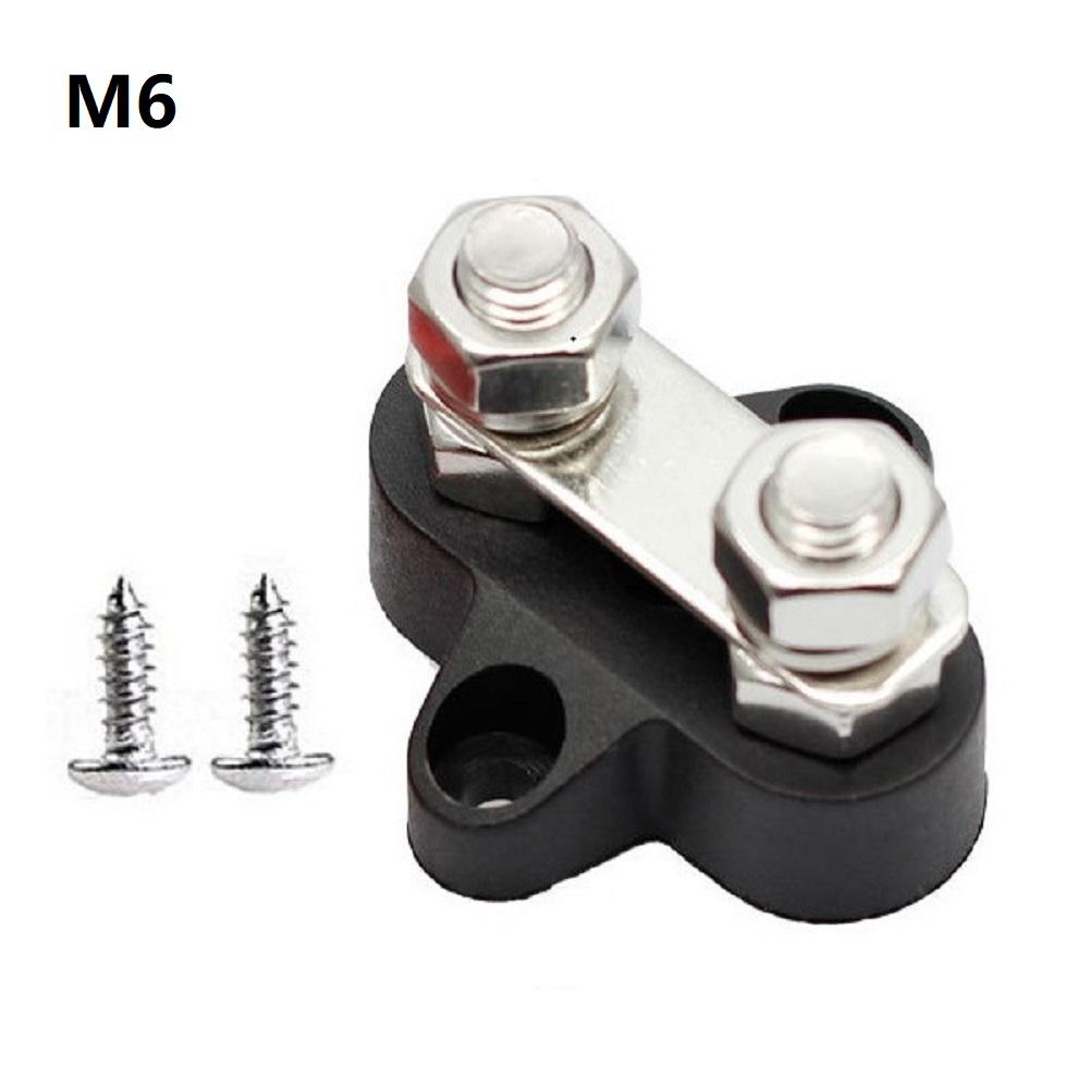 PA66 Cross Base Terminal Block with M6 and M8 Stud Options for Automotive Marine Electrical Systems Red Black Color
PA66 Cross Base Terminal Block with M6 and M8 Stud Options for Automotive Marine Electrical Systems Red Black Color