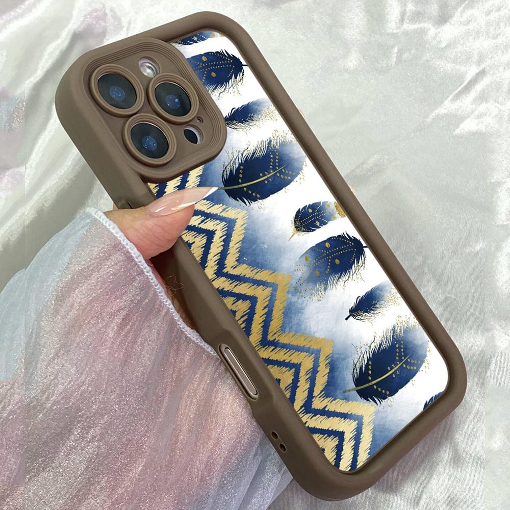 JT104 bright color feathers for iPhone 17 16 15 14 Pro Max Samsung S26 S25 S24 Ultra A17 A16 A07 A56 A06 Xiaomi 15T Redmi 14C 15c Soft TPU Case Redmi 15C 4G/5G(171.6) коричневий
JT104 bright color feathers for iPhone 17 16 15 14 Pro Max Samsung S26 S25 S24 Ultra A17 A16 A07 A56 A06 Xiaomi 15T Redmi 14C 15c Soft TPU Case Redmi 15C 4G/5G(171.6) коричневий