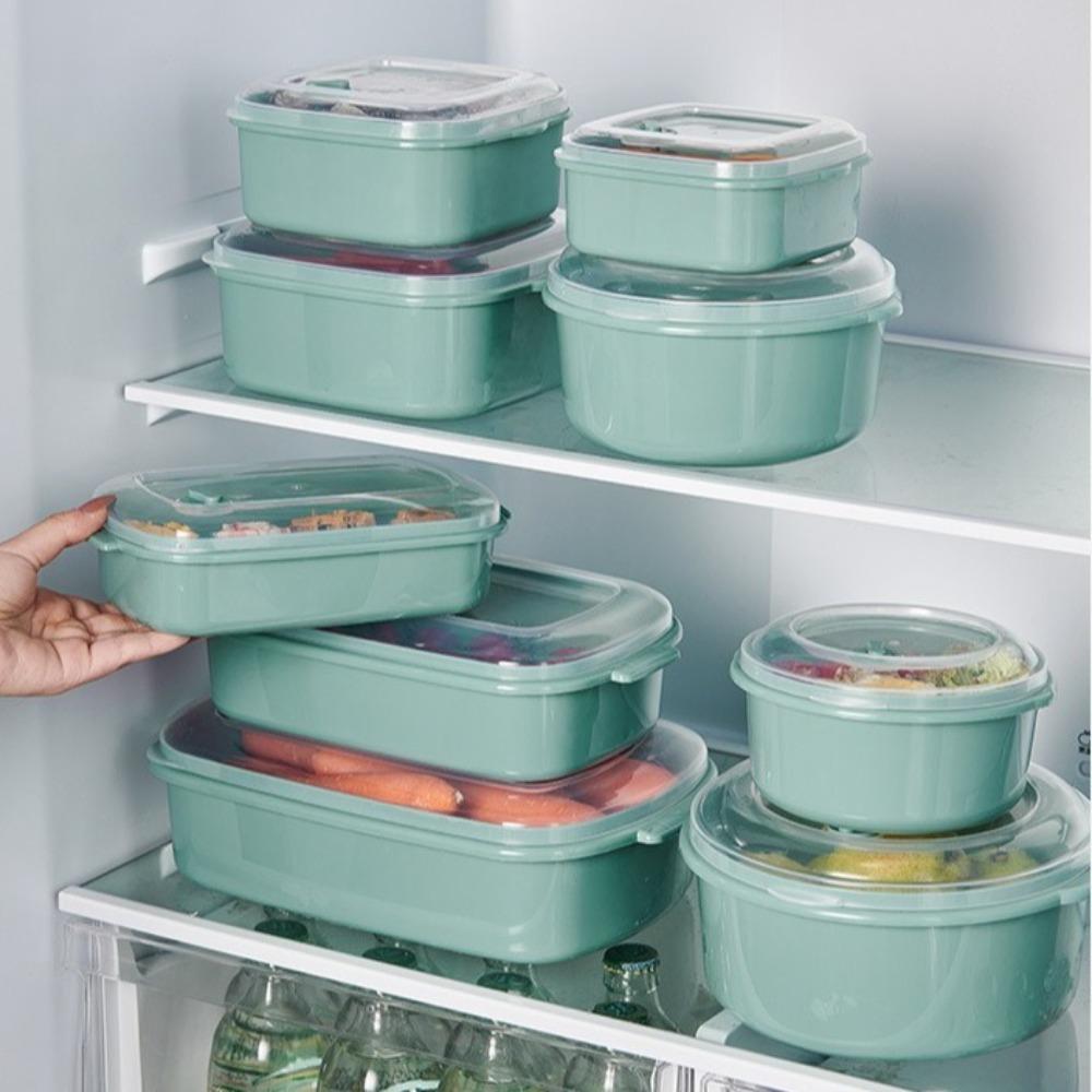 Multifunctional Food Storage Box Transparent Fridge Storage Bin Food Sealed Case Kitchen Organizer Square
Multifunctional Food Storage Box Transparent Fridge Storage Bin Food Sealed Case Kitchen Organizer Square