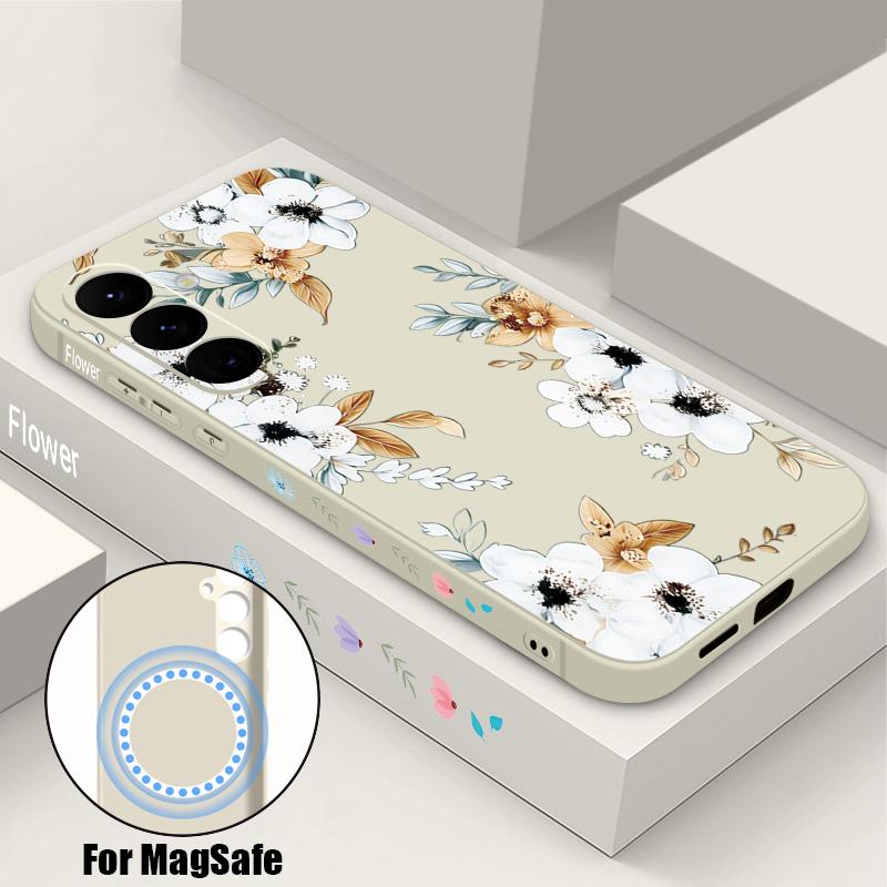 Sunflower Print Case For Samsung Galaxy S26 S25 Ultra S24 S23 FE S22 Plus S21 Built-in Metal Plate Magnetic Silicone Cover Samsung S26 Plus
Sunflower Print Case For Samsung Galaxy S26 S25 Ultra S24 S23 FE S22 Plus S21 Built-in Metal Plate Magnetic Silicone Cover Samsung S26 Plus