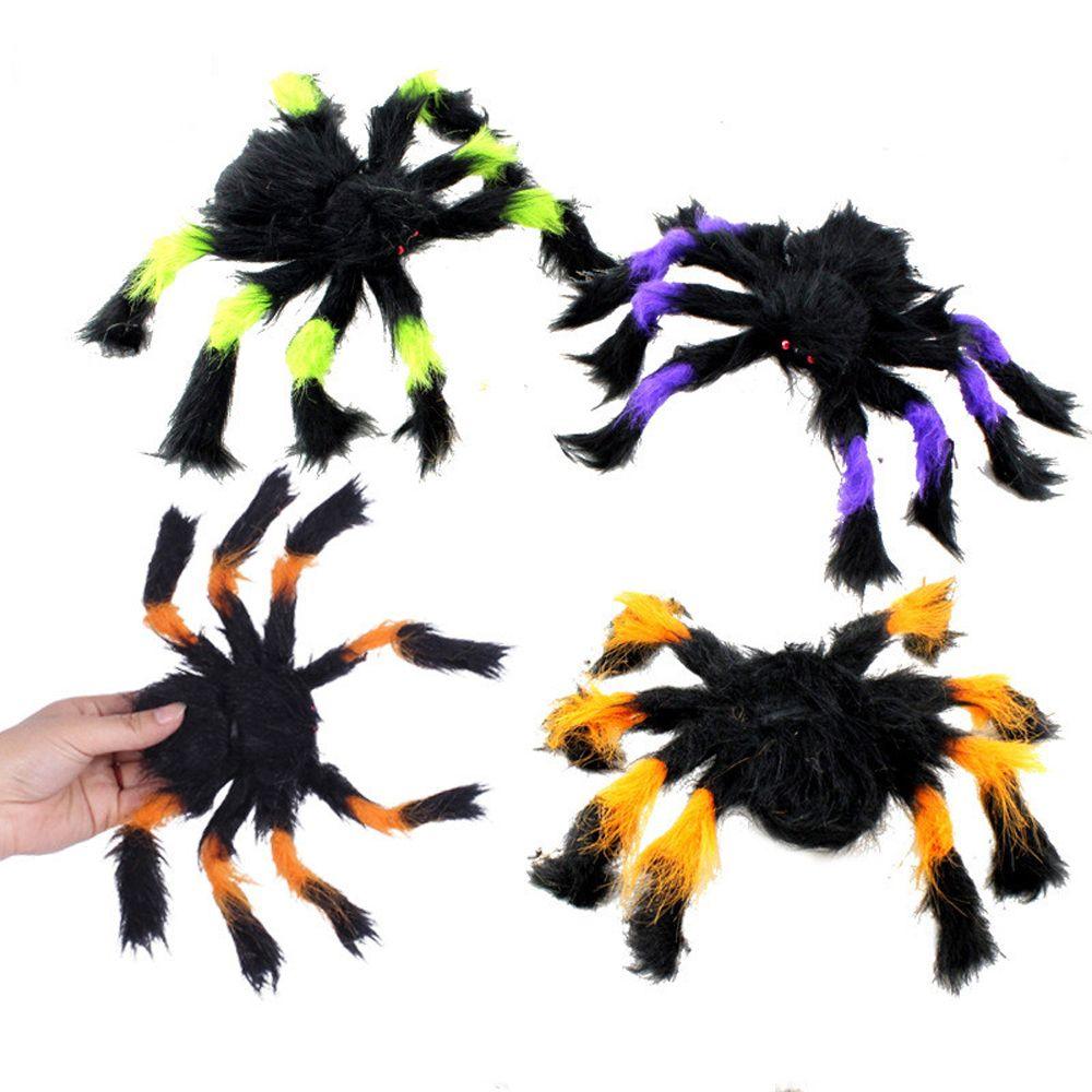 Bar Decor Spiderweb Gift Scary Haunted House Decoration Halloween Props Plush Spider Plush Toy 150cm-black
Bar Decor Spiderweb Gift Scary Haunted House Decoration Halloween Props Plush Spider Plush Toy 150cm-black